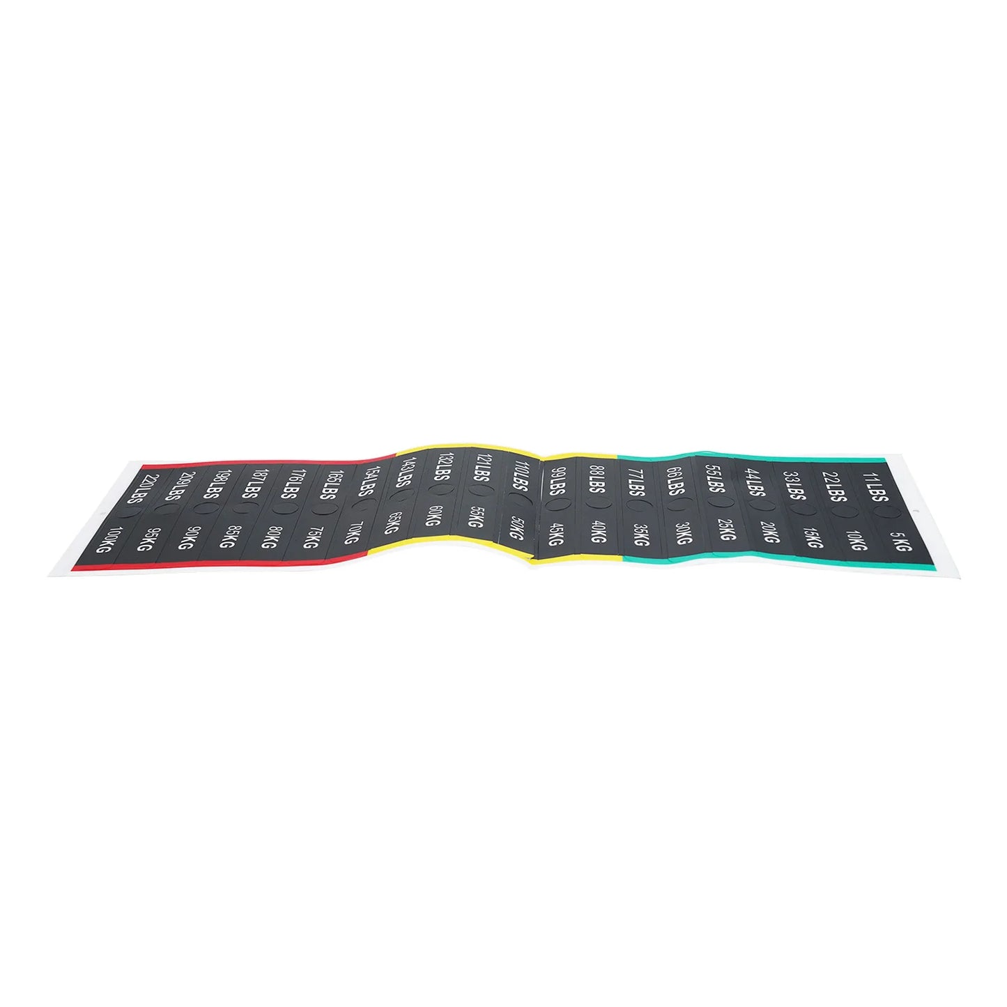 Fitness Equipment Weight Stickers Weight Stack Labels For Gym Home Fitness Machine Weight Stack Number Stickers Fitness Parts
