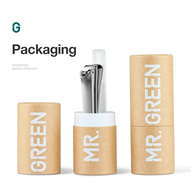 MR.GREEN Slim & Detachable Anti-Splash Nail Clipper Stainless Steel Travel-Friendly Easy Use