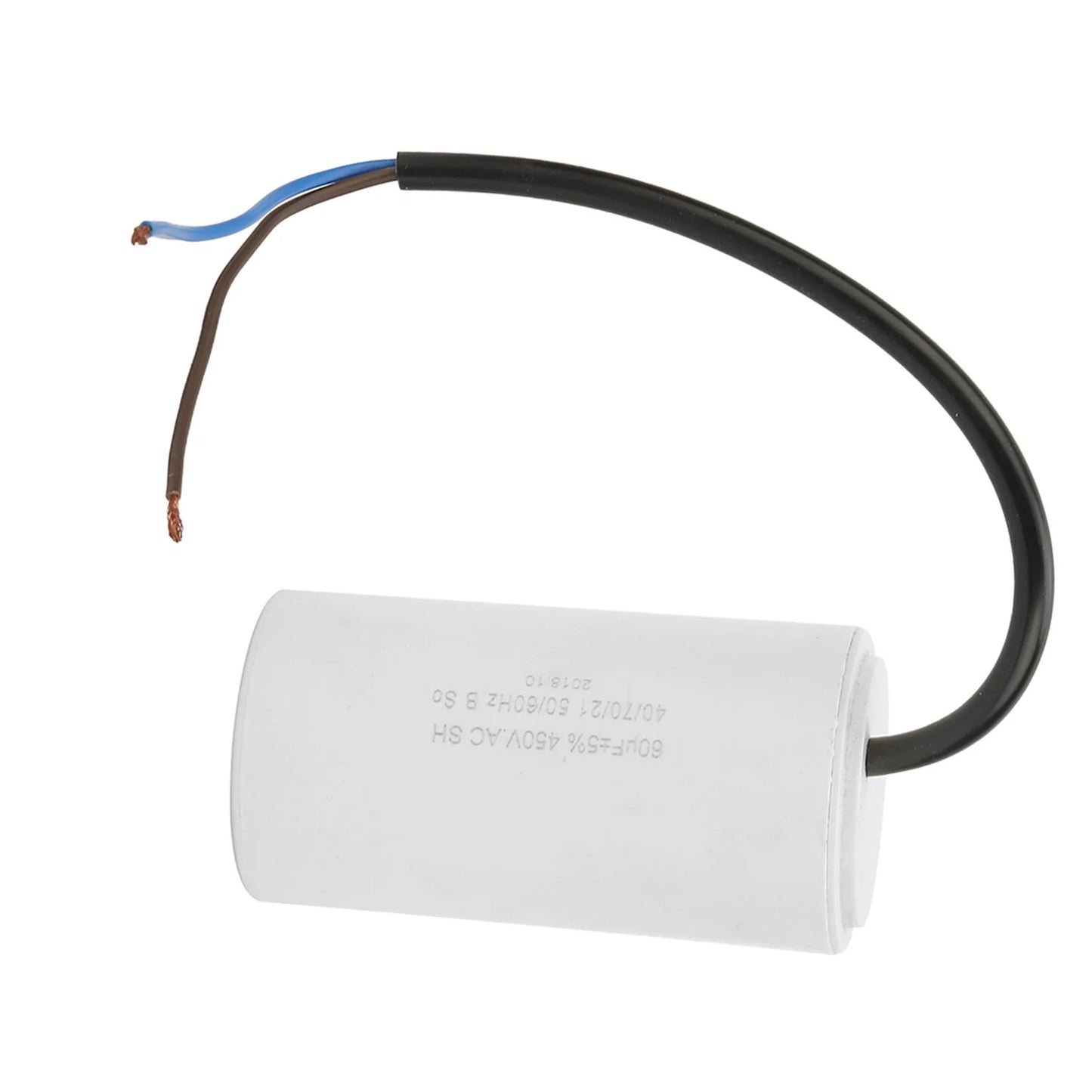 CBB60 EcO Friendly Motor Running Capacitor 450V 60uf ESR 0.2 for Household Electric Appliance