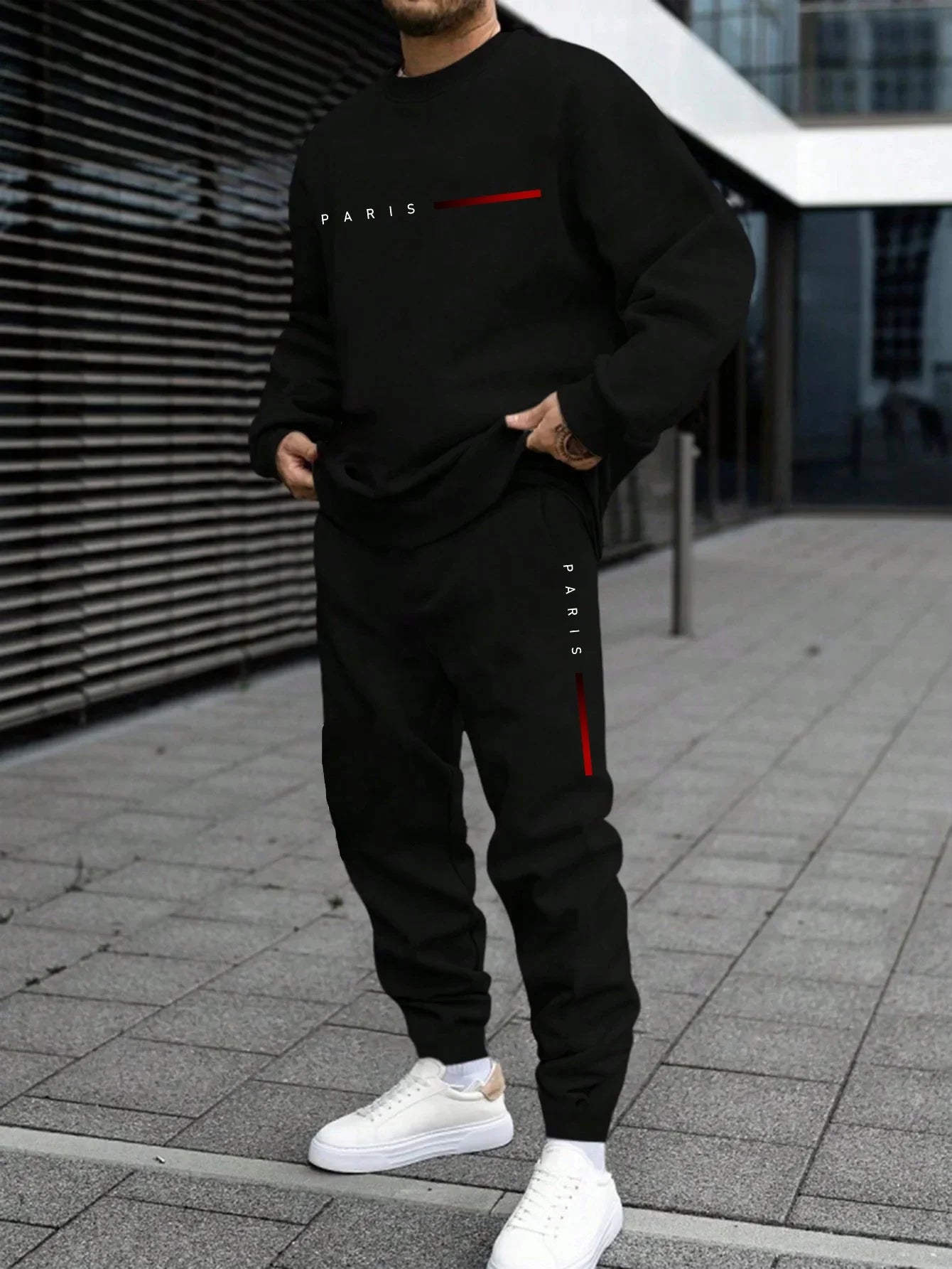 Daily Casual Autumn Winter Fashion Single Sweatshirts Sweatpants Men Sports Men's Tracksuit Hoodies Comfort Simplicity Outdoor
