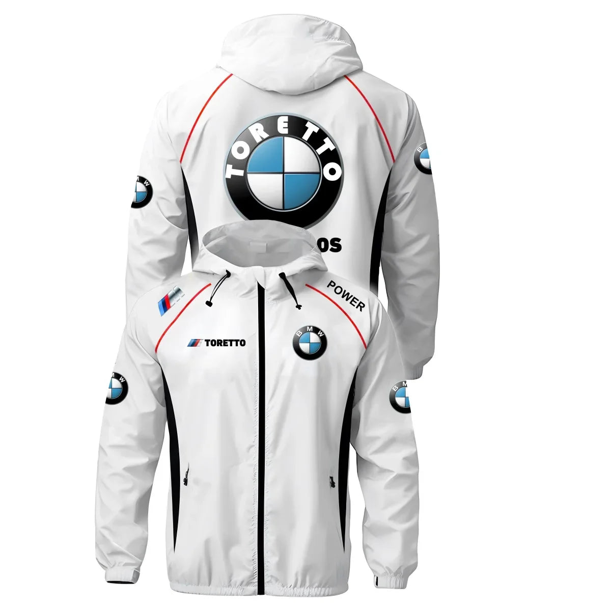 NewStreet Jacket BMW Motorcycle Jacket Racing Jacket Men's Sports Zipper Hooded Top Fashion Versatile Men's Sunscreen Jacket BMW