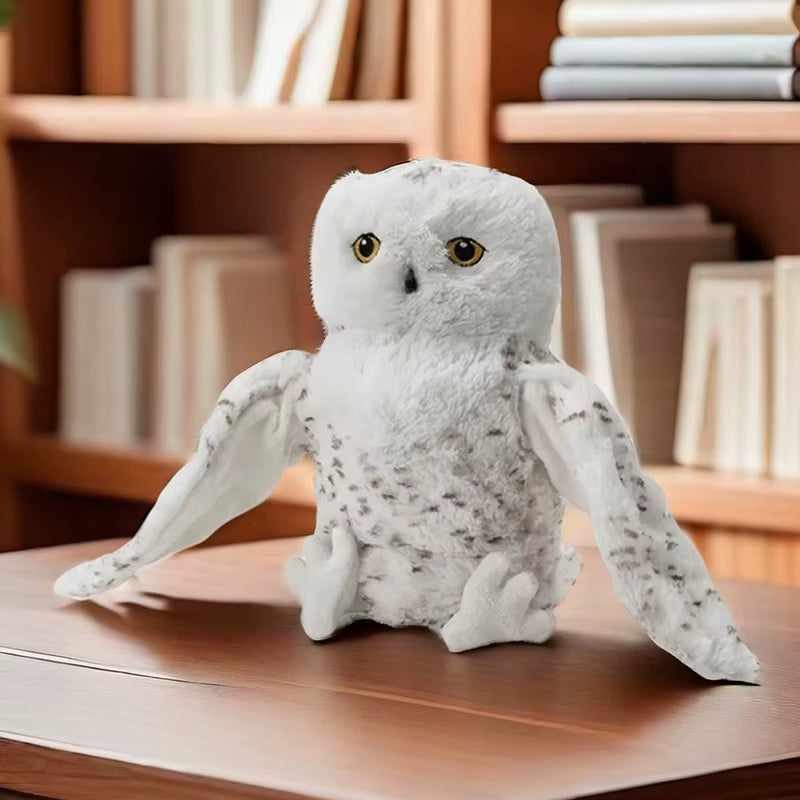 Stuffed Plush Animals Toys Hand Finger Story Puppet Kawaii Dolls Educational Baby Toys Simulated Owl Children Gift