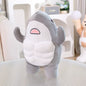 45/35CM Muscle Shark Plush Toys Stuffed Ocean Whale Fish Stuffed Animals Soft Plushie Pillow Dolls Kid Adult Birthday Gift