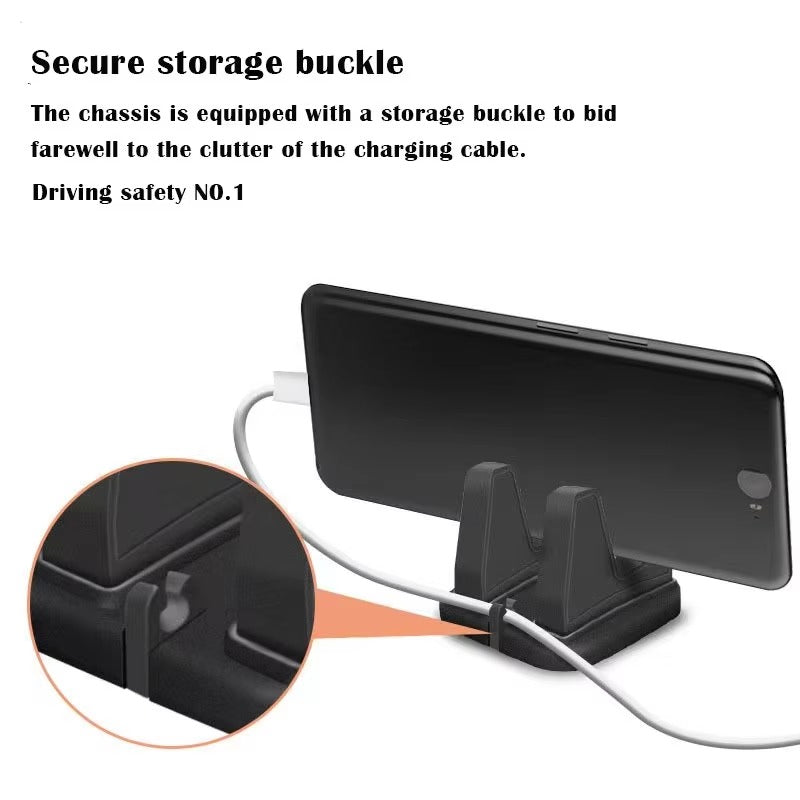 360° Universal Mobile Phone Holder Car Bracket Non-Slip Mount GPS All Phones