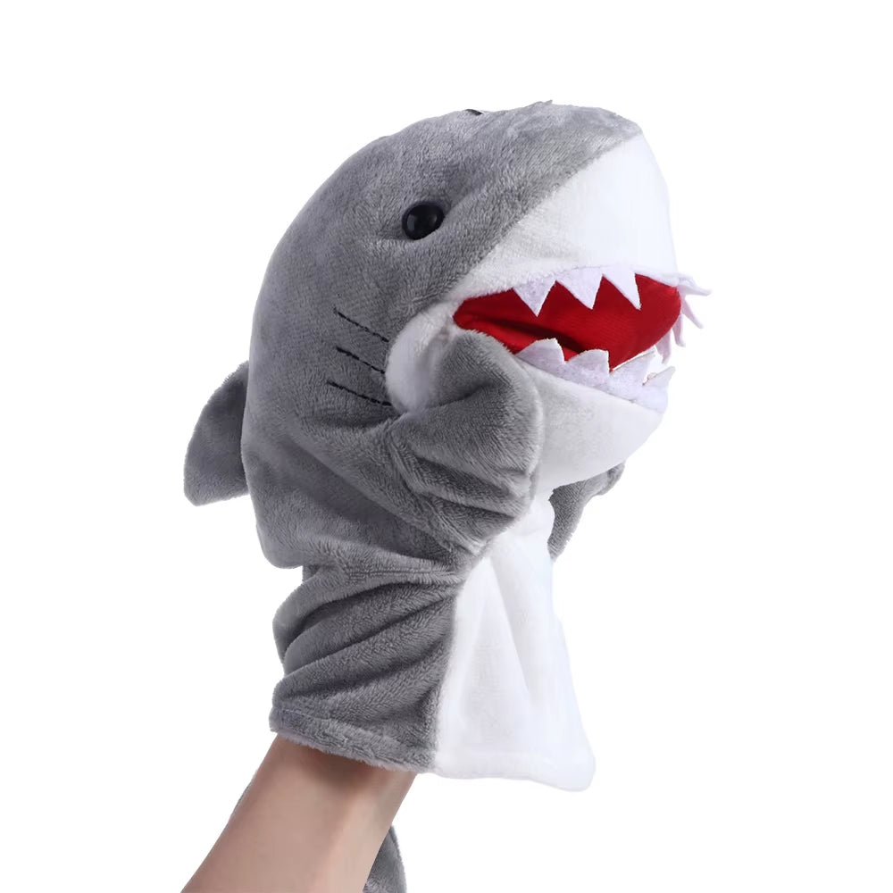 Toys Kids Toy Stuffed Animals Stuffed Toys Bear Shark Stuffed Toys Finger Puppet Plushed Doll Animal Puppet Hand Finger Puppet