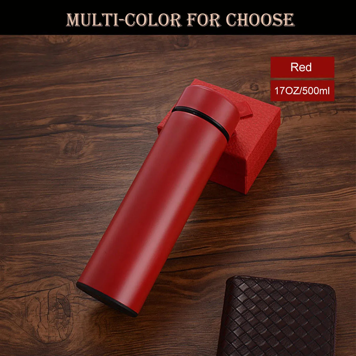 Custom Name Smart Digital Water Bottle Keeps Cold and Heat Thermal Bottle Stainless Steel Thermos for Baby Children Kids