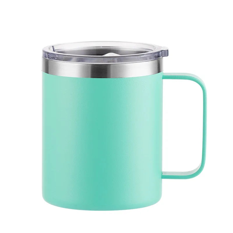 Customize Name Ecofriendly Coffee Mug High Quality Stainless Steel Tea Cup Thermal Flasks Insulation Water Coffee Juice Milk Mug