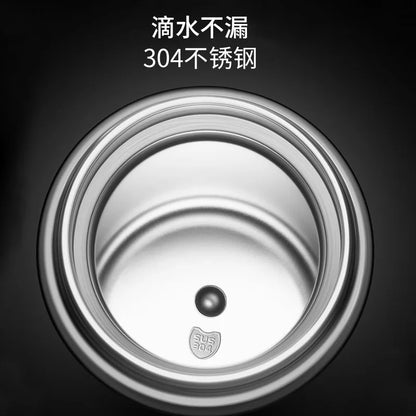 Vacuum Water Bottle Smart Display Temperature 500ML Safety 304 Stainless Steel Coffee Thermose Men Business Gift Customized Logo