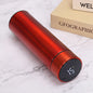 Vacuum Water Bottle Smart Display Temperature 500ML Safety 304 Stainless Steel Coffee Thermose Men Business Gift Customized Logo