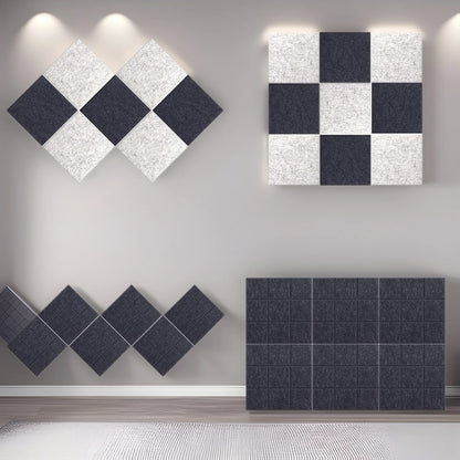 Eco-Friendly Polyester Fiber Acoustic Panels & Felt Soundproof Tiles for Kindergarten/Office/School, Noise Reduction Wall Decor