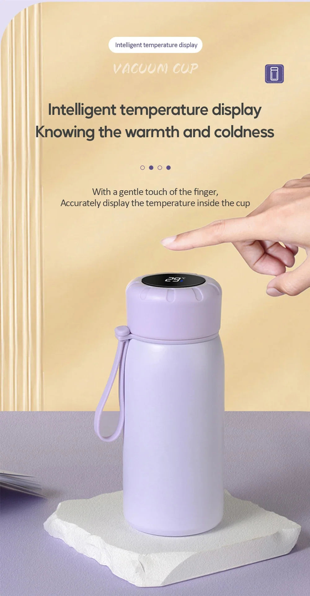 Smart Thermos Mug 316 Stainless Steel Thermos Bottle Vacuum Flasks For Girls Travel Thermal Water Bottle Tumbler Thermocup