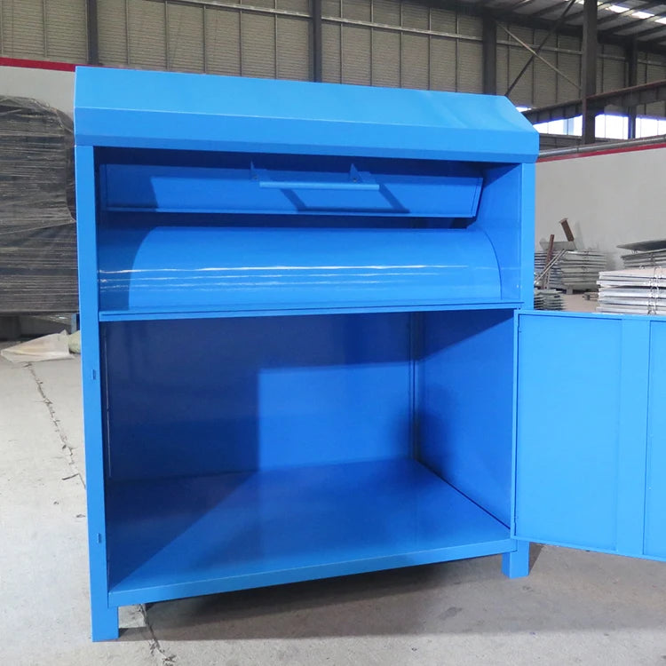 Eco-Friendly Clothing Bin Sustainable Textile Bin Clothing Reuse Container Charity Clothing Bin