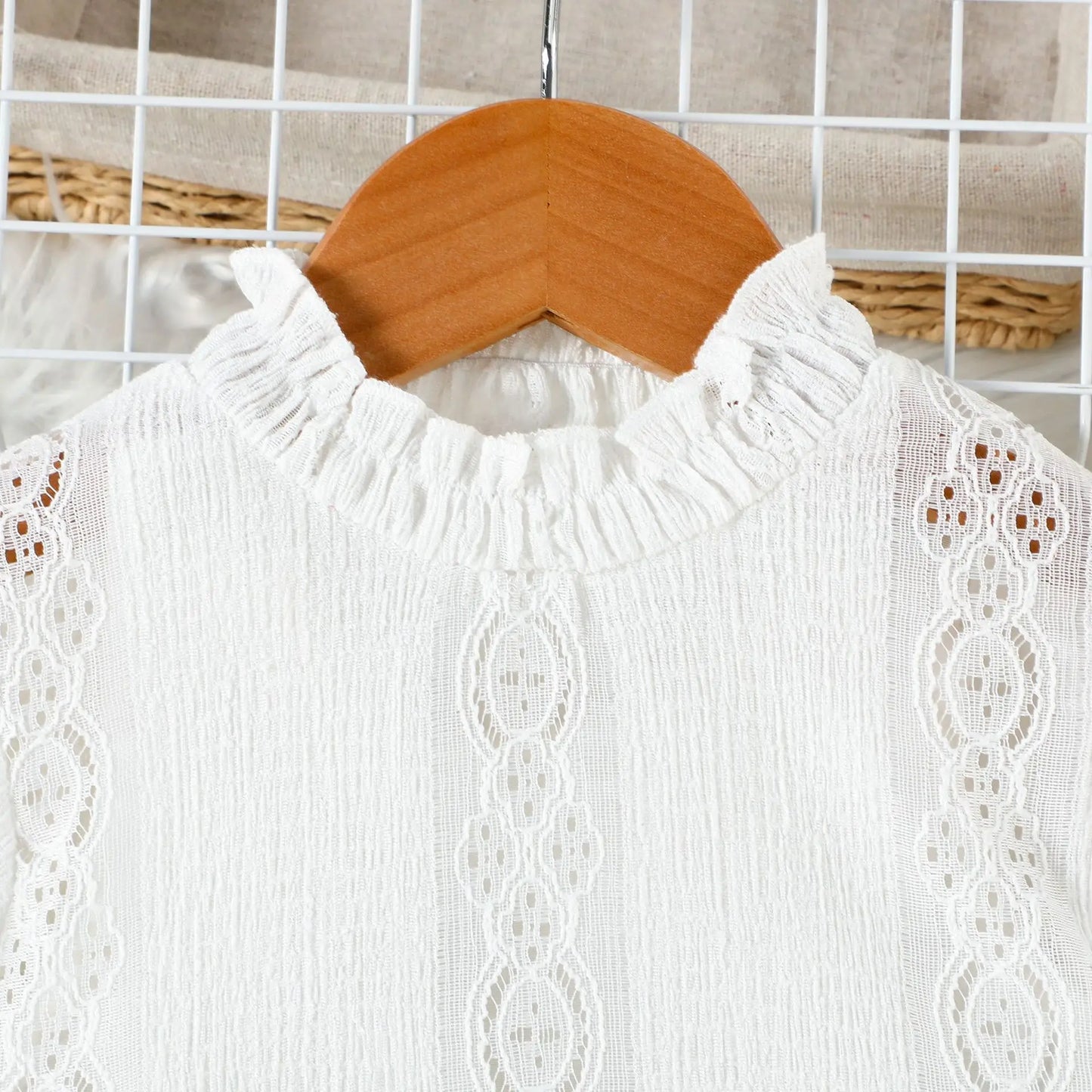 Autumn Winter Fashion Kids Outfits Set Toddler Long Sleeve Lace Tops Plaid Vest Jacket With Skirts For Girls Casual Elegant Wear