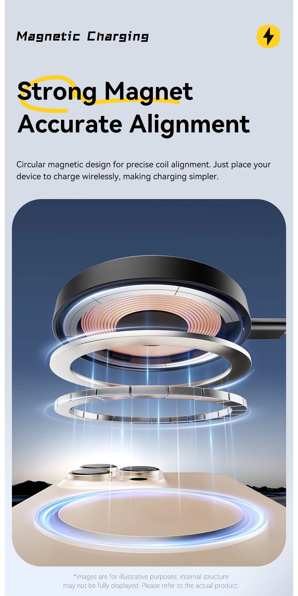 Essager Magnetic 15W Wireless Charger Fast Charging Pad Stand for iPhone 15 14  Airpods USB To Typec Phone Chargers Dock Station