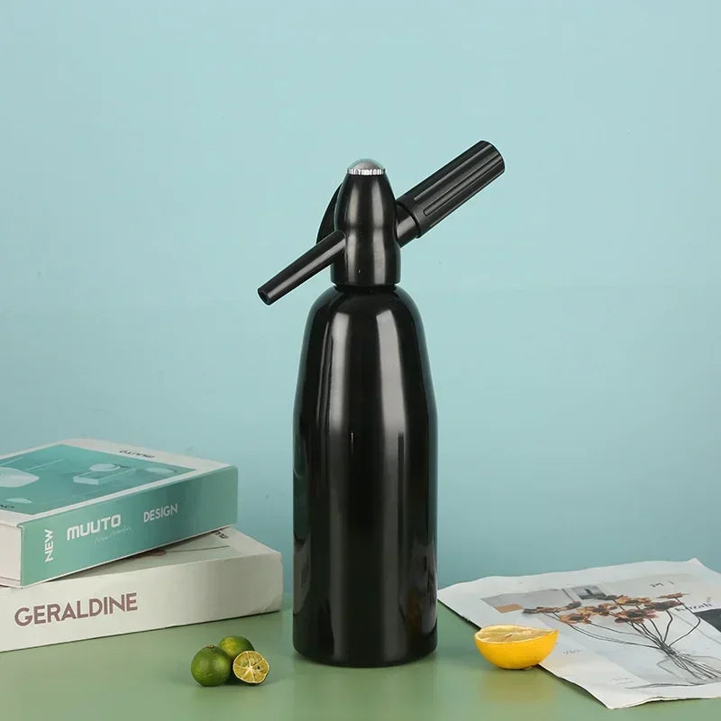 Sparkling Water Maker Bubble Water Making Bottle DIY Cocktail Soda Machine Drinks Pressurizer Bartender Siphon Accessories