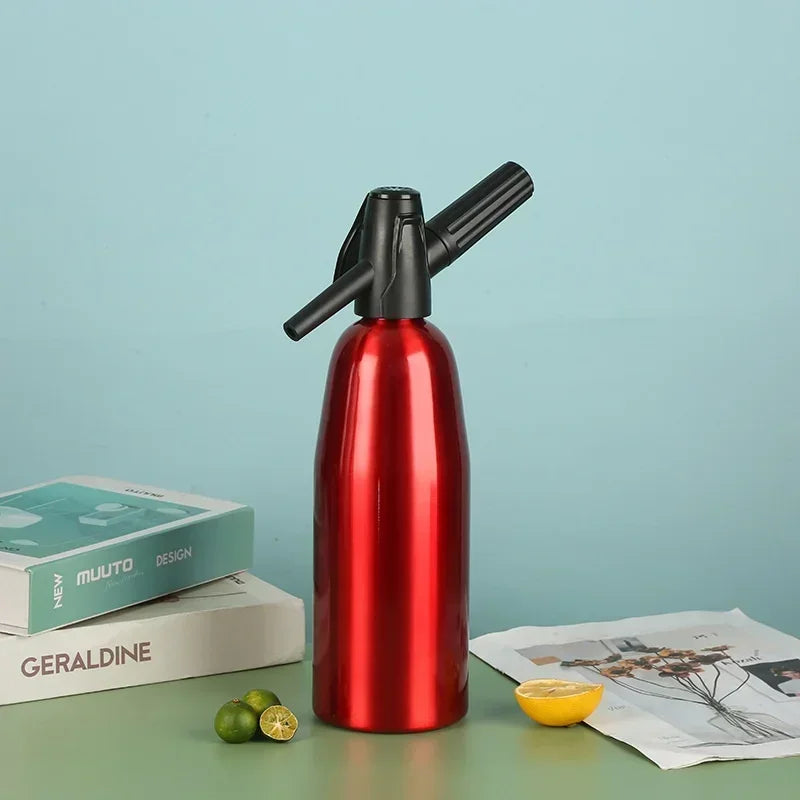 Sparkling Water Maker Bubble Water Making Bottle DIY Cocktail Soda Machine Drinks Pressurizer Bartender Siphon Accessories