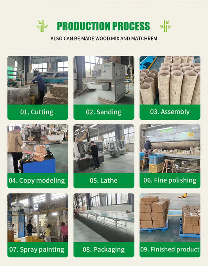 Eco-Friendly Bamboo Coffee Table - Sustainable Living Room Furniture