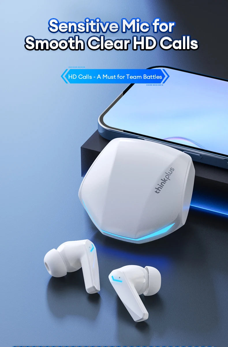 Choice Lenovo GM2 Pro Bluetooth 5.3 Earphones Sports Headset Wireless In-Ear Gaming Low Latency Dual Mode Music Headphones