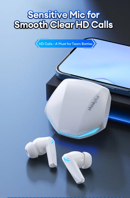 Choice Lenovo GM2 Pro Bluetooth 5.3 Earphones Sports Headset Wireless In-Ear Gaming Low Latency Dual Mode Music Headphones
