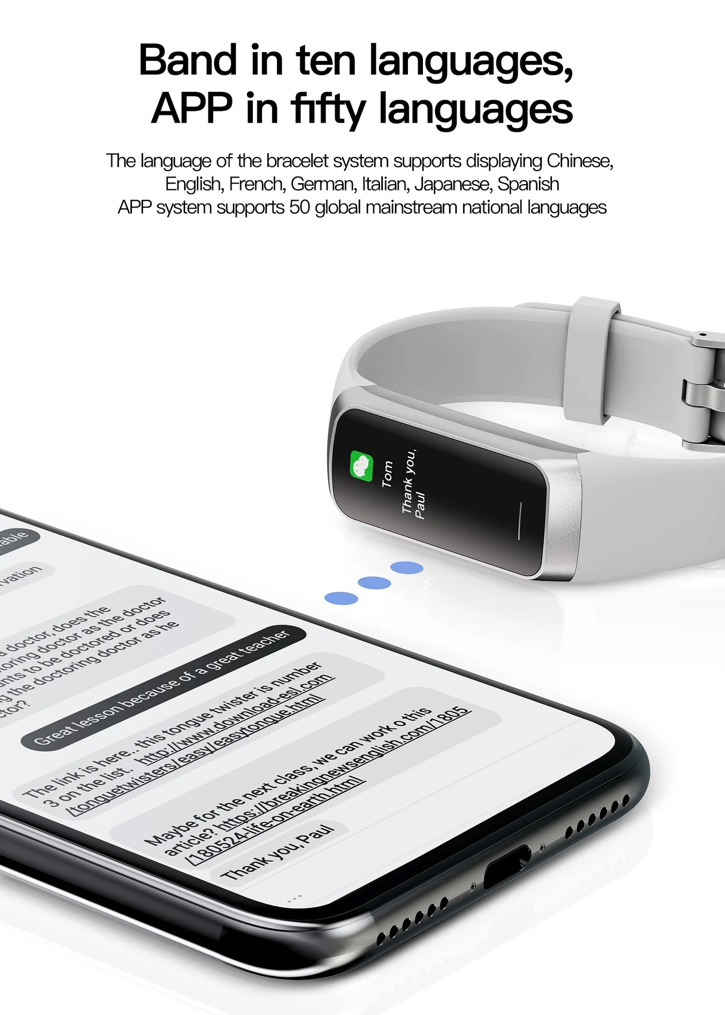 LIGE Amoled Smart Watch Smartwatch Band Women Heart Rate Blood Waterproof Connected Smart Bracelet Sport Fitness Tracker  Watch