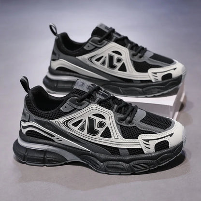 Men's Shoes Fashion Outdoor Casual Shoe Lace Up Platform Sneakers Comfort Running Shoes for Men Training Shoes Tenis Masculino