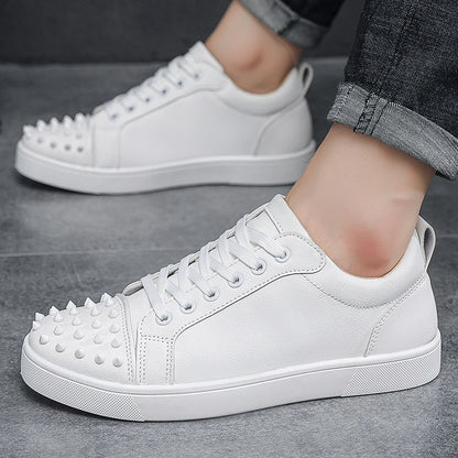 Comfortable Breathable Studded Sneakers for Men Women Casual Sports Shoes Fashion Lightweight Walking Shoes