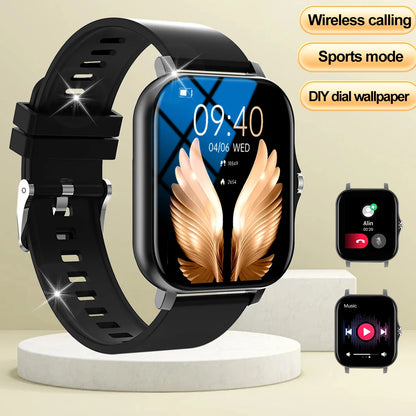 Smartwatch can answer and make calls, receive message reminders, multiple sports modes, compatible with Android and iPhone