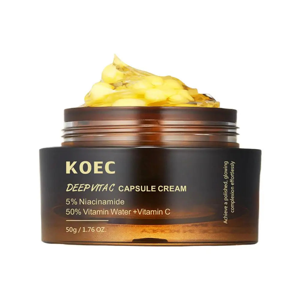 Koec Collagen Capsule Cream Long-lasting Moisturizing Skin Care Smoothing Deep Hydrating Nourishing Gentle Non-irritating