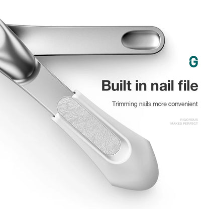 MR.GREEN Slim & Detachable Anti-Splash Nail Clipper Stainless Steel Travel-Friendly Easy Use