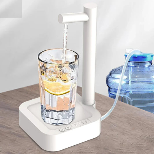 Desktop Water Bottle Dispenser Automatic Smart Electric Water Dispensers Rechargeable Portable Water Pump Bottle Barrel