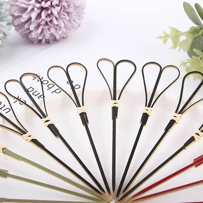 Appetizers Cocktail Eco-friendly Cocktail Decorative Disposable Sticks Skewer Toothpick Picks