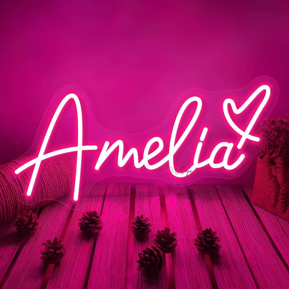 Custom Neon Sign Led Name Light for Kids Custom Name Signs Logo Birthday Lights Neon Led Personalized Gifts Bedroom Wall Decor