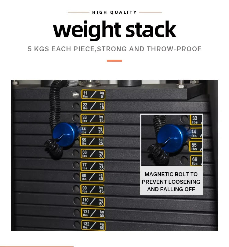 Wholesale Factory Direct Commercial Fitness Equipment Gym Dual Function Free Weight Fitness 45 Degree Leg Press & Hack Slide