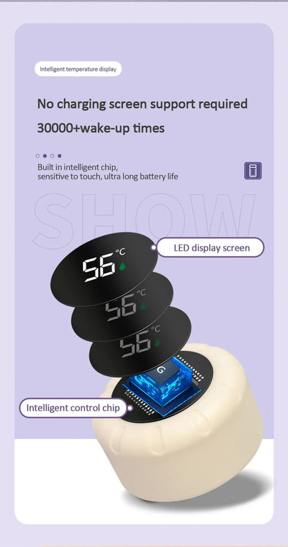 Smart Thermos Mug 316 Stainless Steel Thermos Bottle Vacuum Flasks For Girls Travel Thermal Water Bottle Tumbler Thermocup