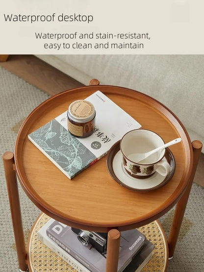 Eco-Friendly Bamboo Coffee Table - Sustainable Living Room Furniture