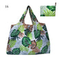 Eco-Friendly Printing Foldable Shopping Bag Tote Folding Pouch Handbags Convenient Large-capacity Thick For Travel Grocery Bag