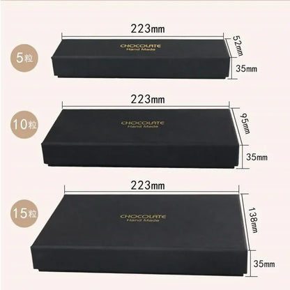 chocolate box / hardcover chocolate box is custom-made plus logo chocolate box