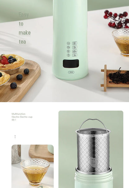 Smart Digital Water Bottle Electric Kettles with Smart Temperature Control Cup Heated Thermal Bottle Stainless Steel Thermos