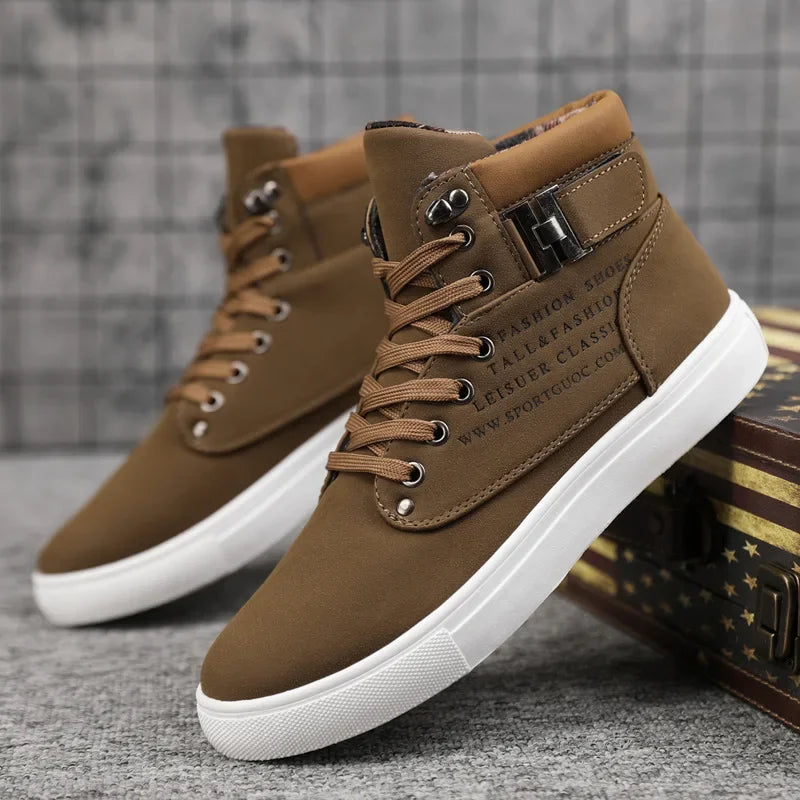 Brand Designer Men's Sneakers Comfortable Casual Shoes Fashion Non-slip Platform Shoes New Lightweight Sneakers Tenis Masculino