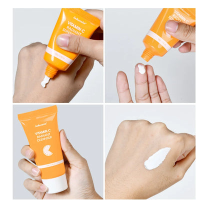 Multi Skin Care Lotion SPF 30 Vitamin C Hydrating Moisturizer Brighten Skin Protects From UV Rays Nourishing Formula