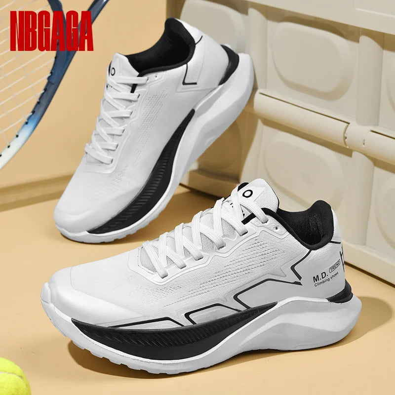 New Men's Running Shoes Air Cushion Lightweight Breathable Gym Workout Jogging Sneakers Comfortable Walking Sports Shoes for Men