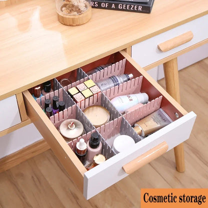 Adjustable Household Storage Cabinet Combination Partition Drawer Organizer Makeup Divider Underwear Socks Sundries Escritorio