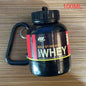 100ML Portable Protein Powder Bottle With Whey Keychain Health Funnel Medicine Box Small Water Cup Outdoor camping Container