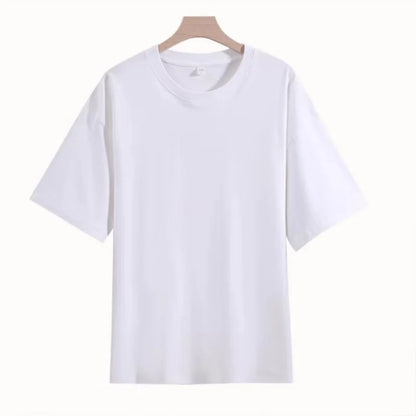 Customized Blouses T-Shirt Your Logo Photo Design Print 100% Cotton Shirt Unisex Personalized Gift for Friend Family Daily Dress