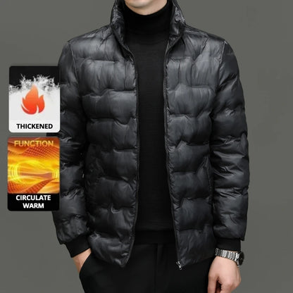 Top Grade Thicken Fashion Casual Outerwear Winter Designer Hooded Parka Coat Warm Mens Newest Jacket Windbreaker Mens Clothes