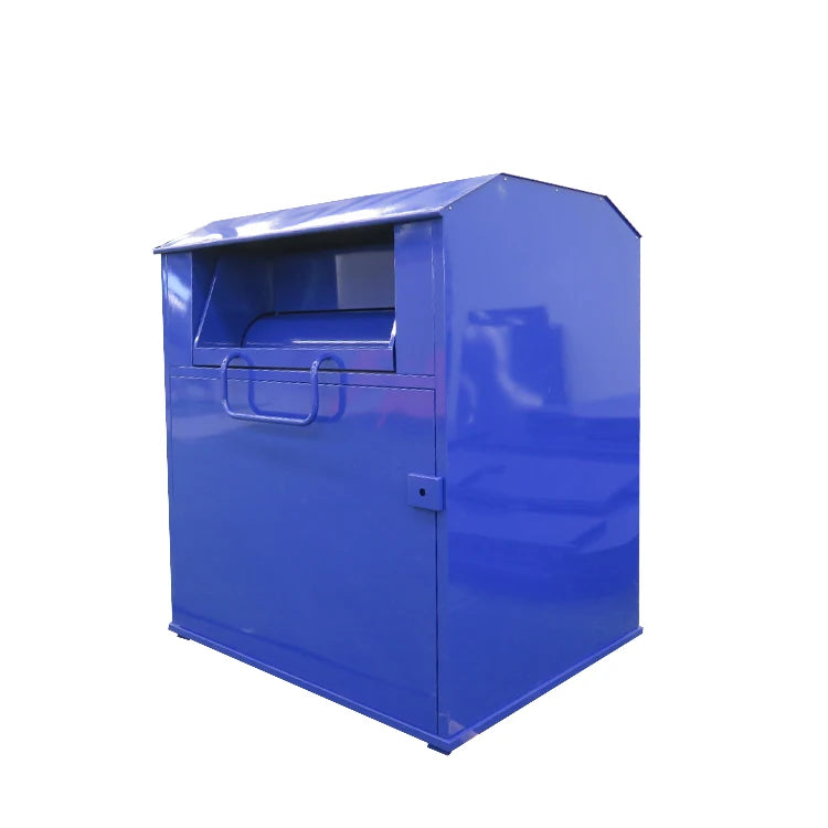 Eco-Friendly Clothing Bin Sustainable Textile Bin Clothing Reuse Container Charity Clothing Bin