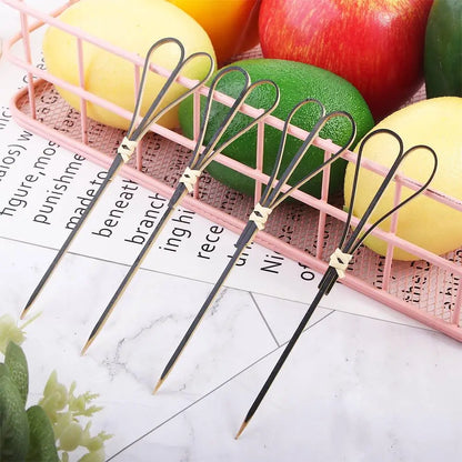 Appetizers Cocktail Eco-friendly Cocktail Decorative Disposable Sticks Skewer Toothpick Picks