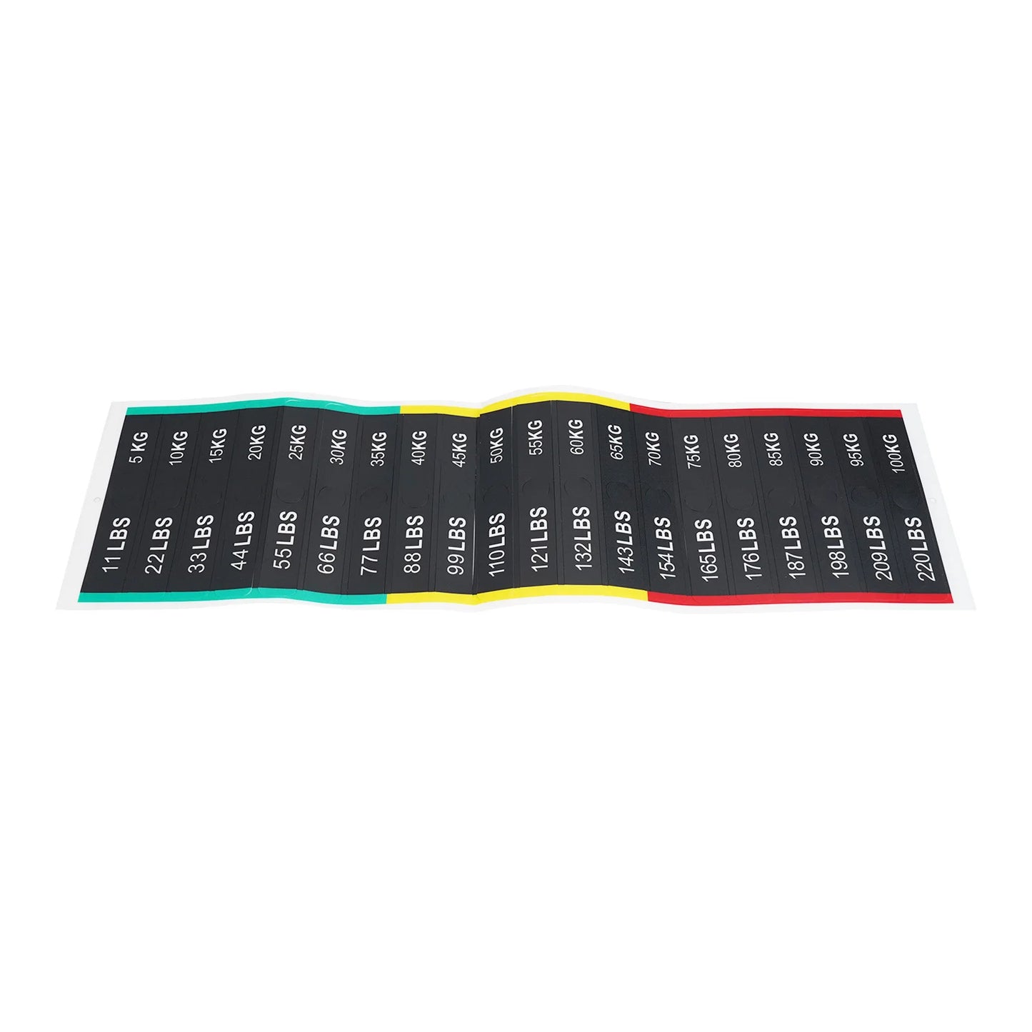 Fitness Equipment Weight Stickers  Weight Stack Labels For Gym Home Fitness Machine Weight Stack Number Stickers Fitness Parts