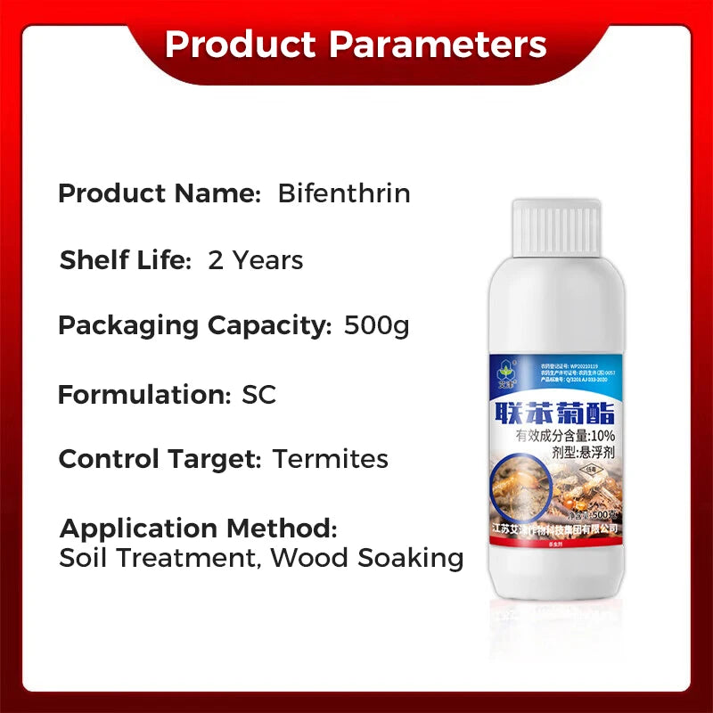 Termite killer, eco-friendly model, long-lasting effect. Suitable for termite control in soil, buildings and wood.-House