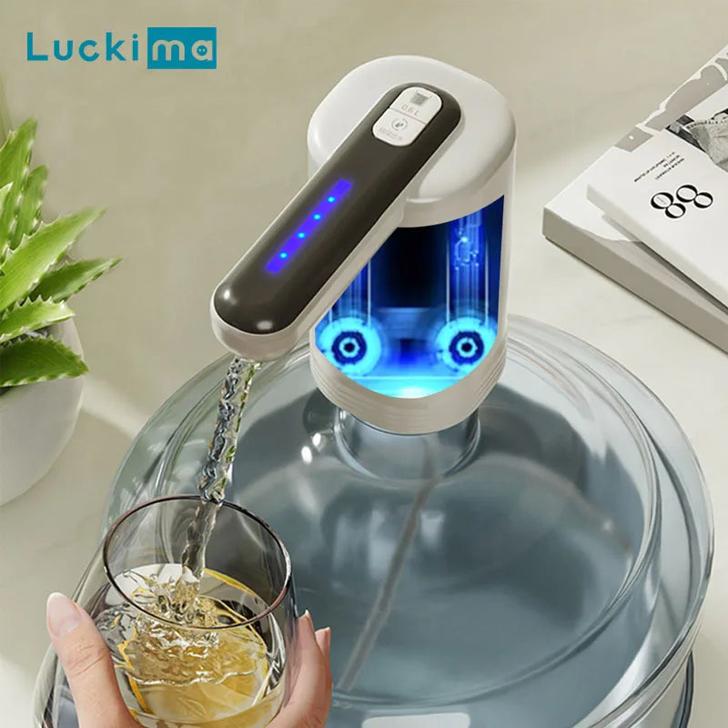 Smart Automatic Wireless Water Dispenser Pump High Quality USB Rechargeable Gallon Water Pump Portable Drinking Bottle Switch